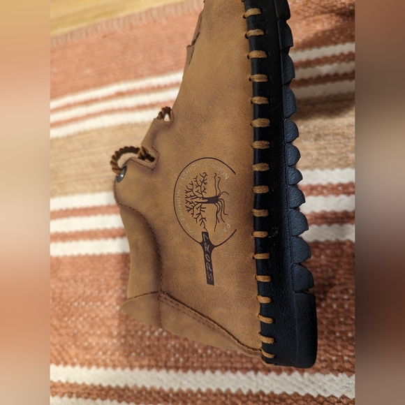 Casual Men Shoe Driving Split Leather Shoes Men Loafers Moccasins Tooling Shoes - Picture 7 of 8